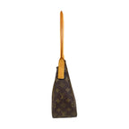 Louis Vuitton Looping Monogram Handbag Canvas Brown — view 4