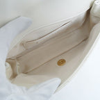Chanel Chain Shoulder Bag White Pearl Gold — view 5