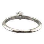 Tiffany & Co Solitaire Ring Platinum Diamond — view 5