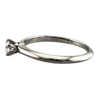 Tiffany & Co Solitaire Ring Platinum Diamond — view 4