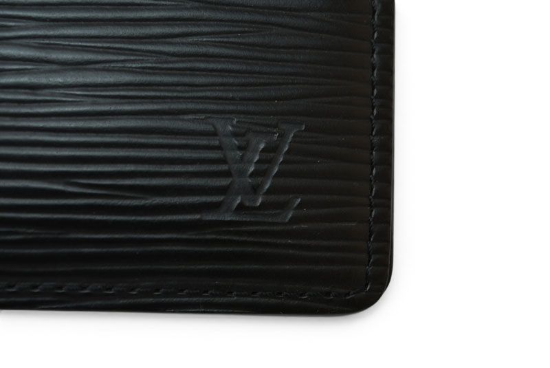Louis Vuitton Notebook Cover Agenda PM Epi Black — view 4