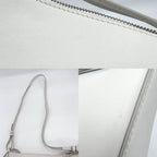 Loewe 2-Way Anagram Hammock Hobo Mini Shoulder Bag Crossbody Leather White — view 6