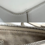 Loewe 2-Way Anagram Hammock Hobo Mini Shoulder Bag Crossbody Leather White — view 8