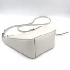 Loewe 2-Way Anagram Hammock Hobo Mini Shoulder Bag Crossbody Leather White — view 3