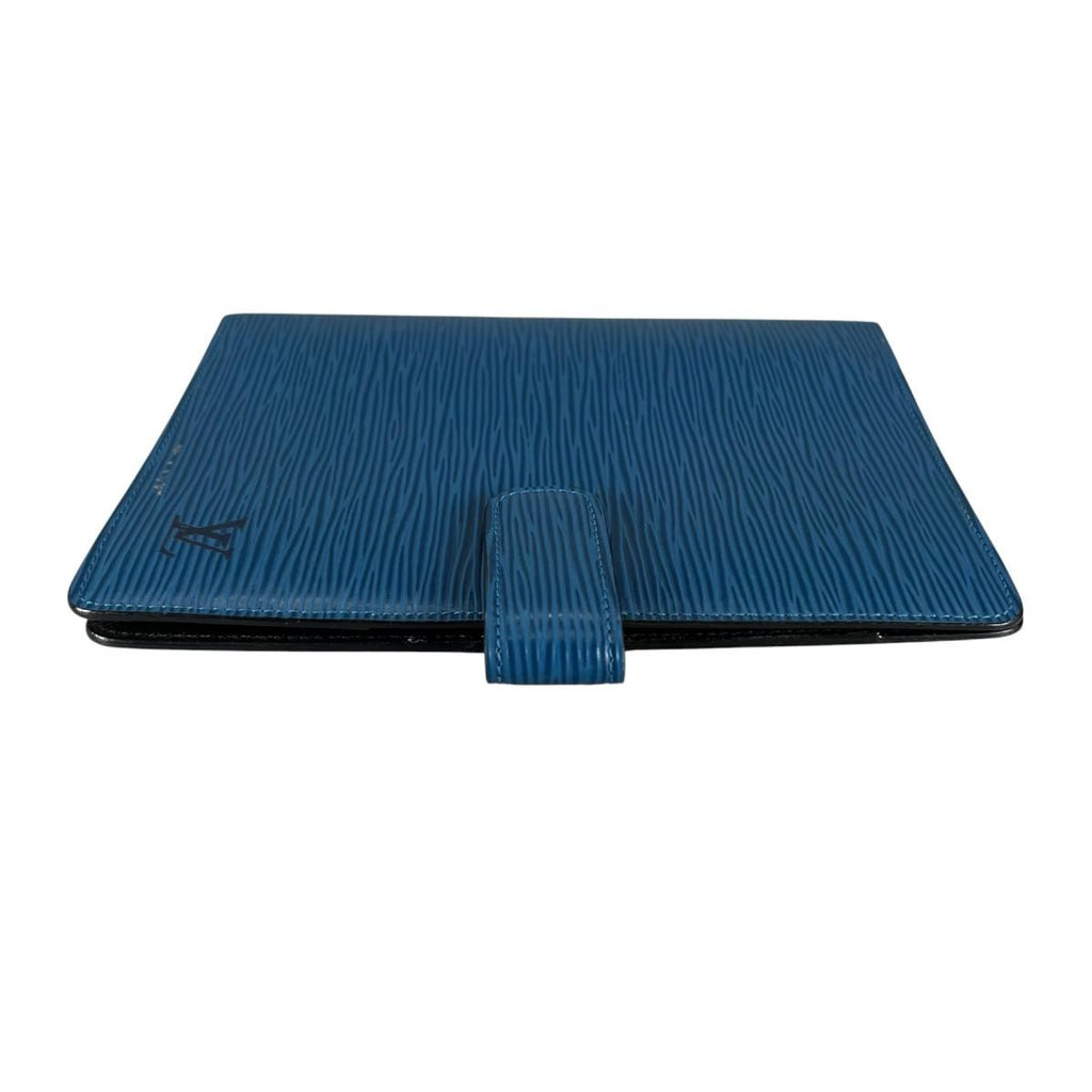 Louis Vuitton Epi Agenda Notebook Cover Toledo Blue — view 4