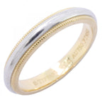 Tiffany & Co Ring Mil Gray 18k Yellow Gold Platinum