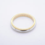 Tiffany & Co Ring Mil Gray 18k Yellow Gold Platinum — view 3
