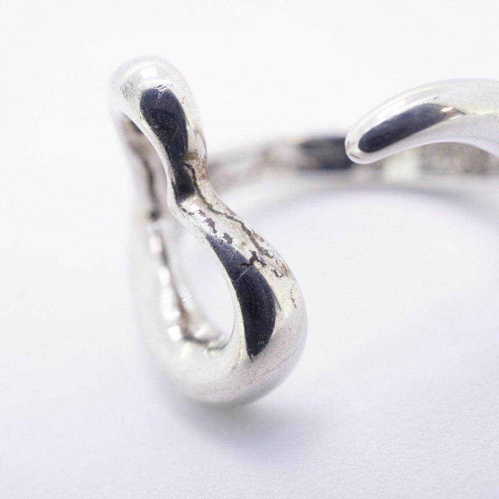 Tiffany & Co Ring Open Heart 925 Sterling Silver — view 8