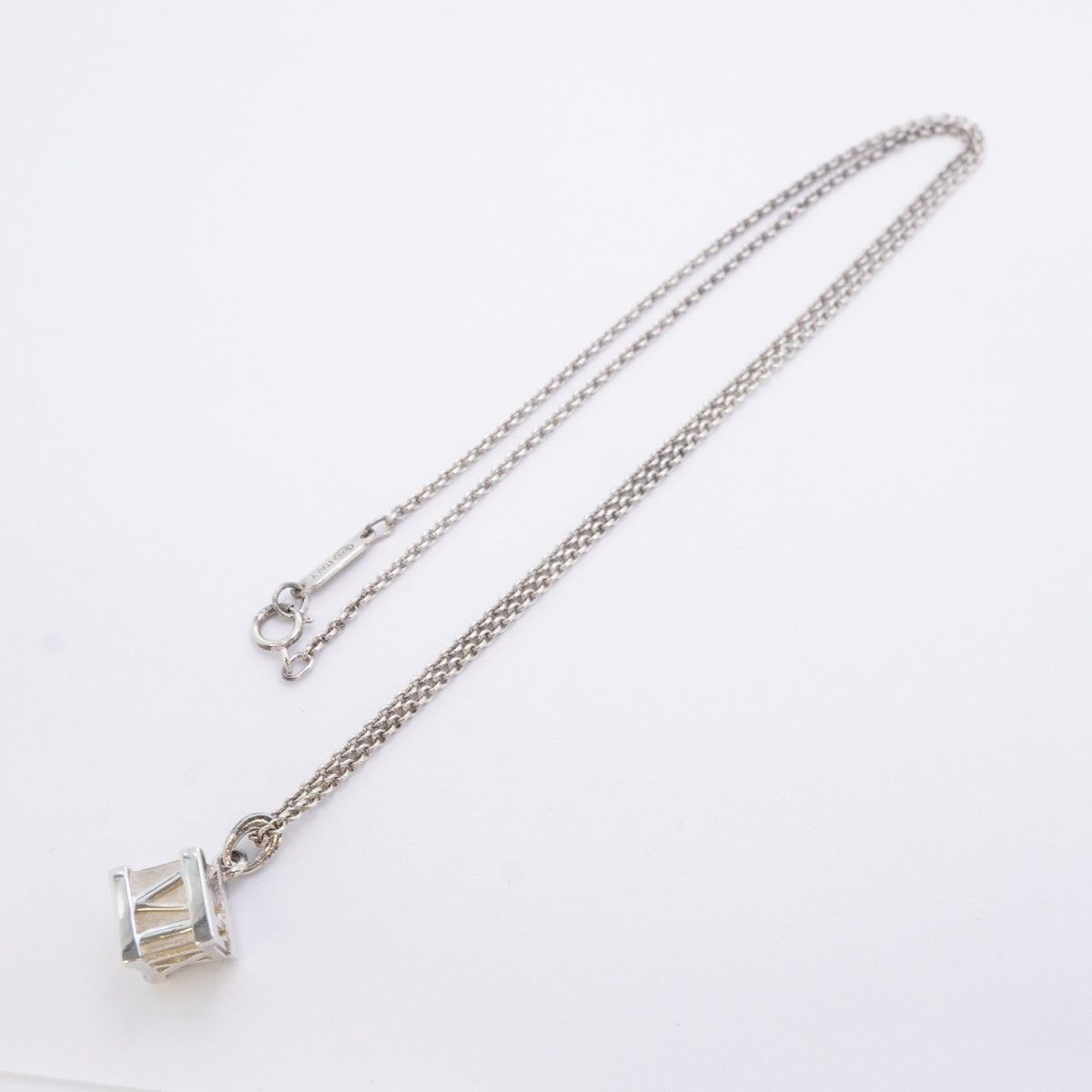 Tiffany & Co Necklace Atlas Cube Silver — view 3