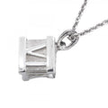 Tiffany & Co Necklace Atlas Cube Silver