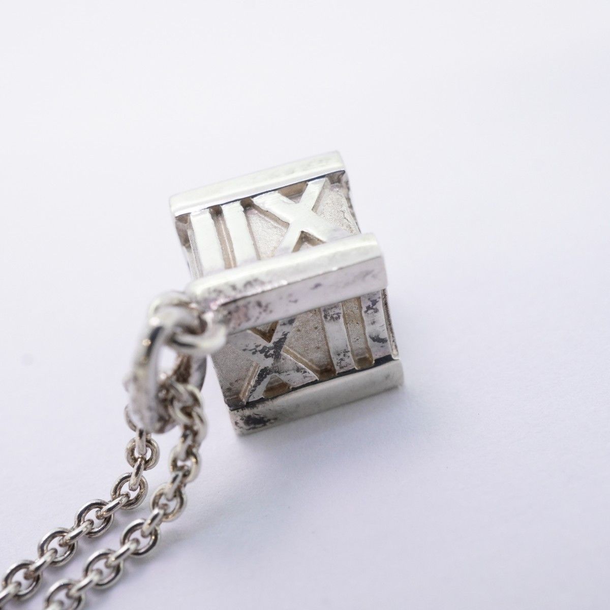 Tiffany & Co Necklace Atlas Cube Silver — view 7