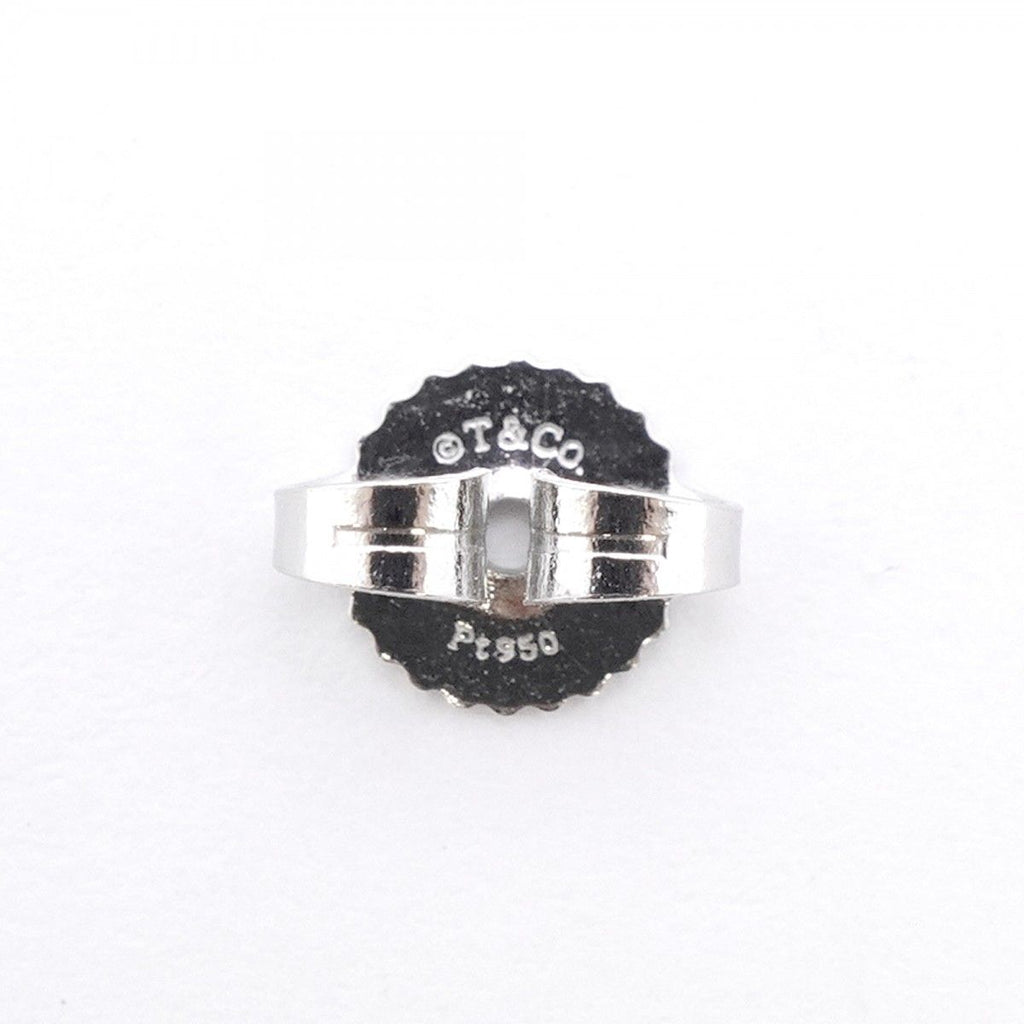 Tiffany & Co Earrings Solitaire Platinum Diamond — view 5