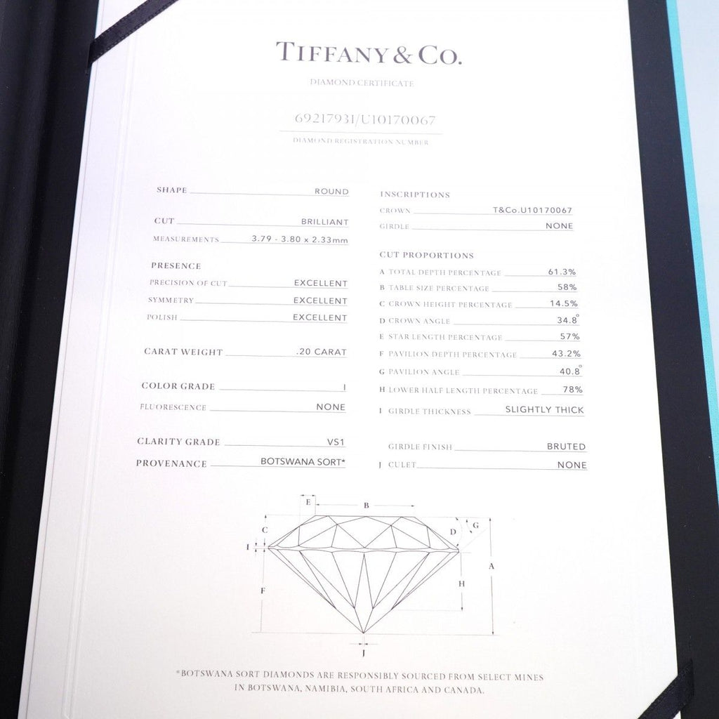 Tiffany & Co Ring Harmony Platinum Diamond — view 9