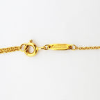 Tiffany & Co Necklace T Smile Mini 18k Yellow Gold Diamond — view 4