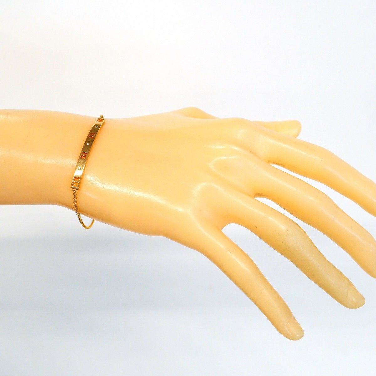 Tiffany & Co Bracelet Atlas 18k Pink Gold Diamond — view 6