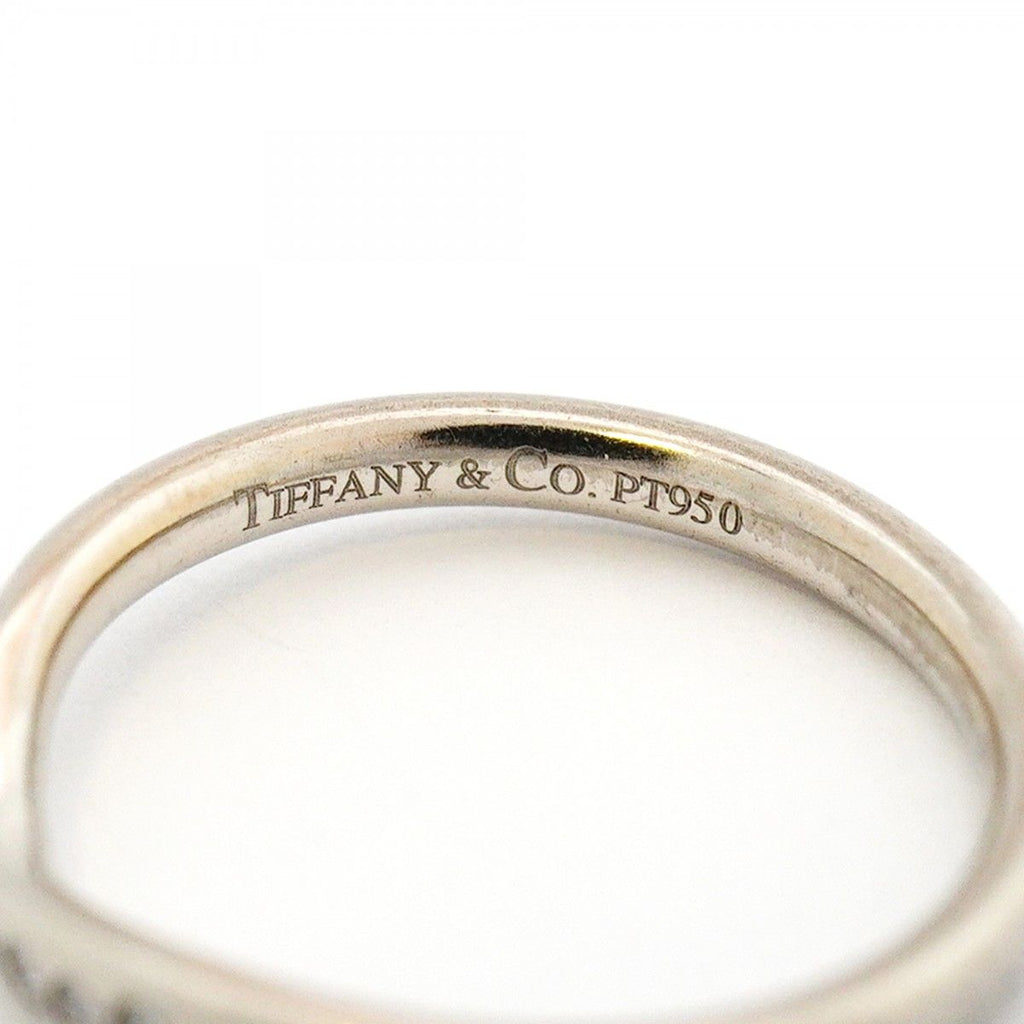 Tiffany & Co Ring T Cube Band Platinum Diamond — view 4