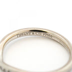 Tiffany & Co Ring T Cube Band Platinum Diamond — view 4