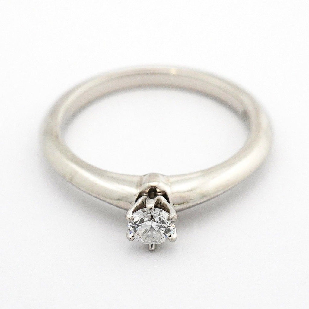 Tiffany & Co Ring Solitaire Platinum Diamond — view 3