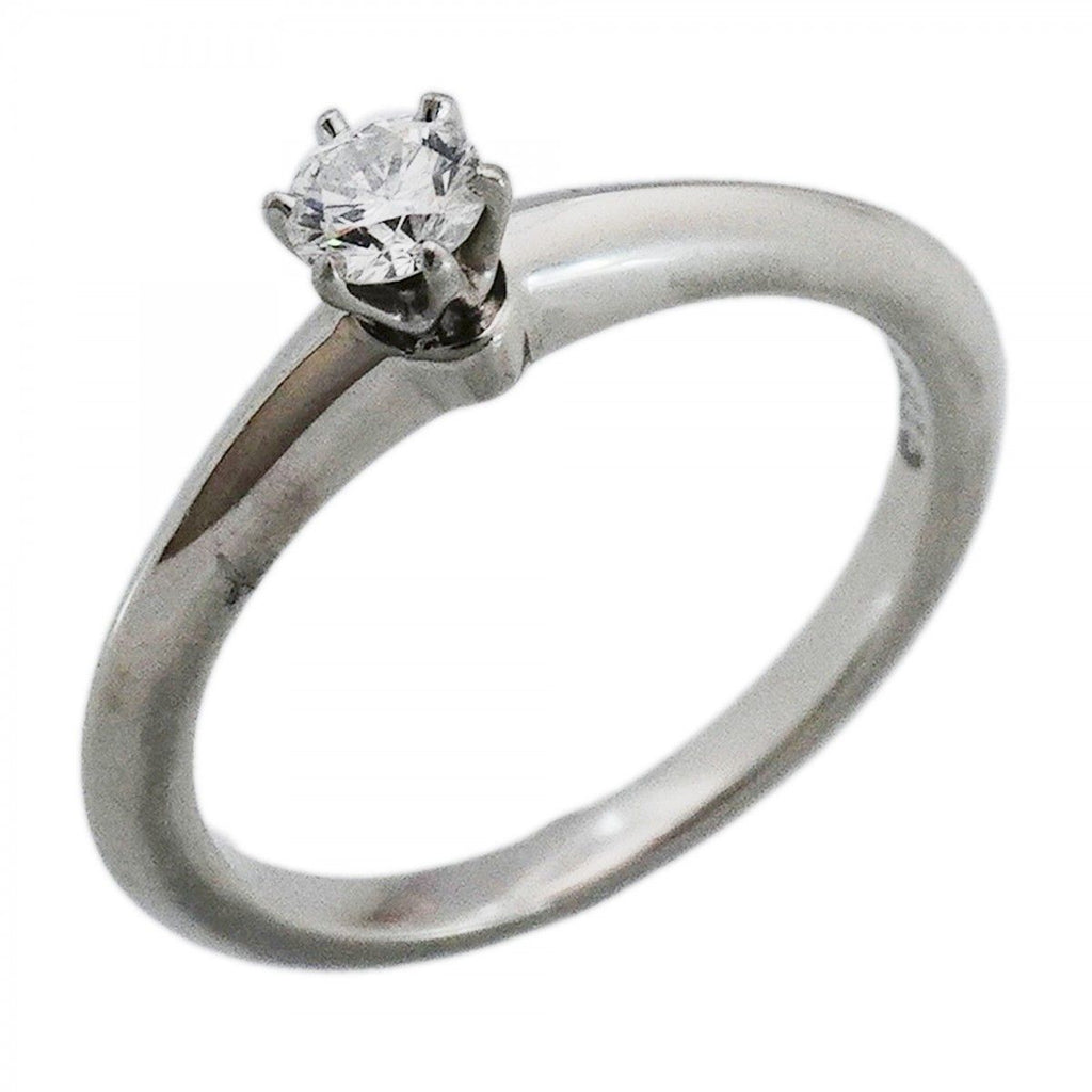 Tiffany & Co Ring Solitaire Platinum Diamond