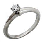 Tiffany & Co Ring Solitaire Platinum Diamond