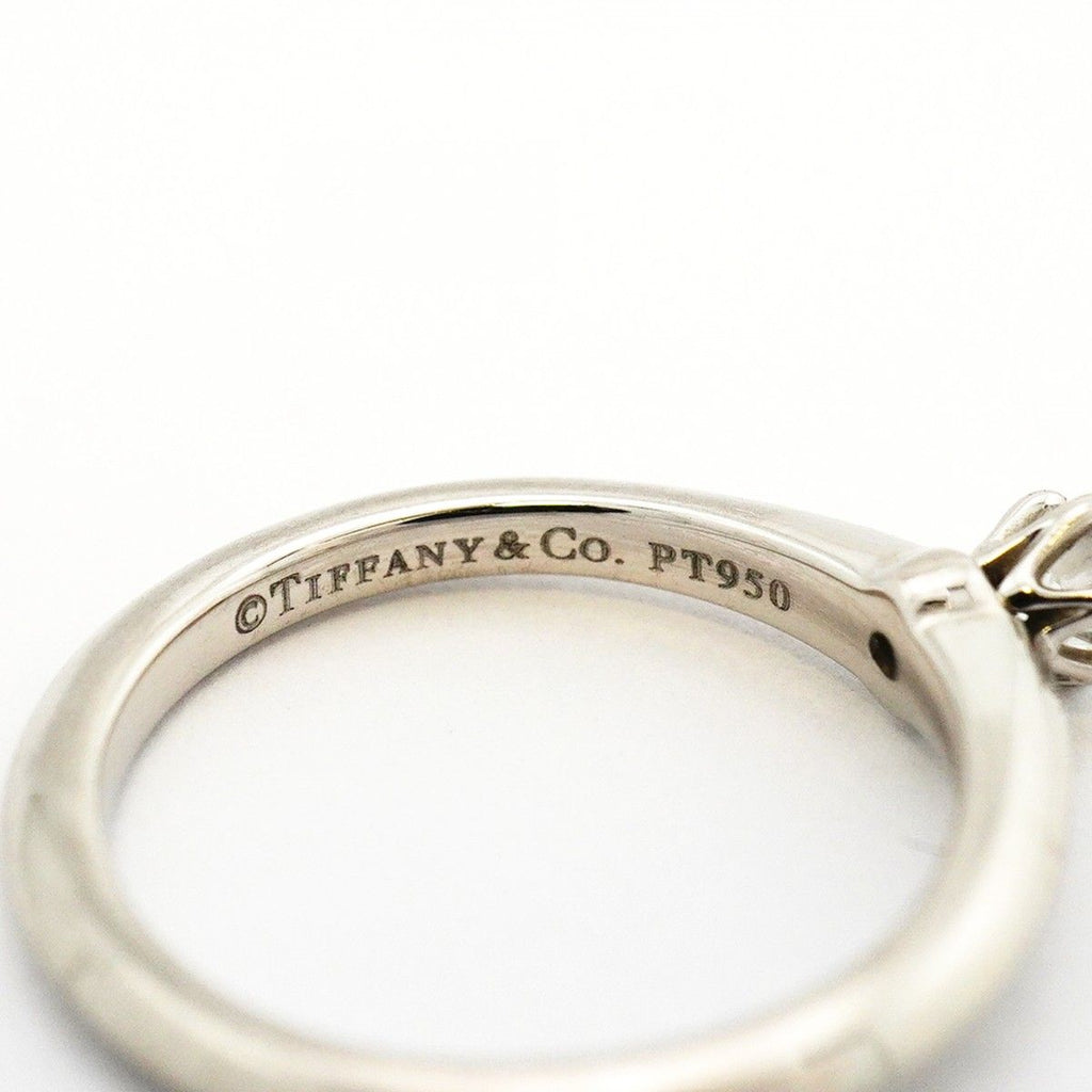 Tiffany & Co Ring Solitaire Platinum Diamond — view 4