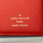 Louis Vuitton Trifold Wallet Monogram Portefeuille Flower Compact Coquelicot — view 4