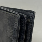 Louis Vuitton Wallet Damier Graphite Portefeuille Amerigo NM Black Gray — view 6