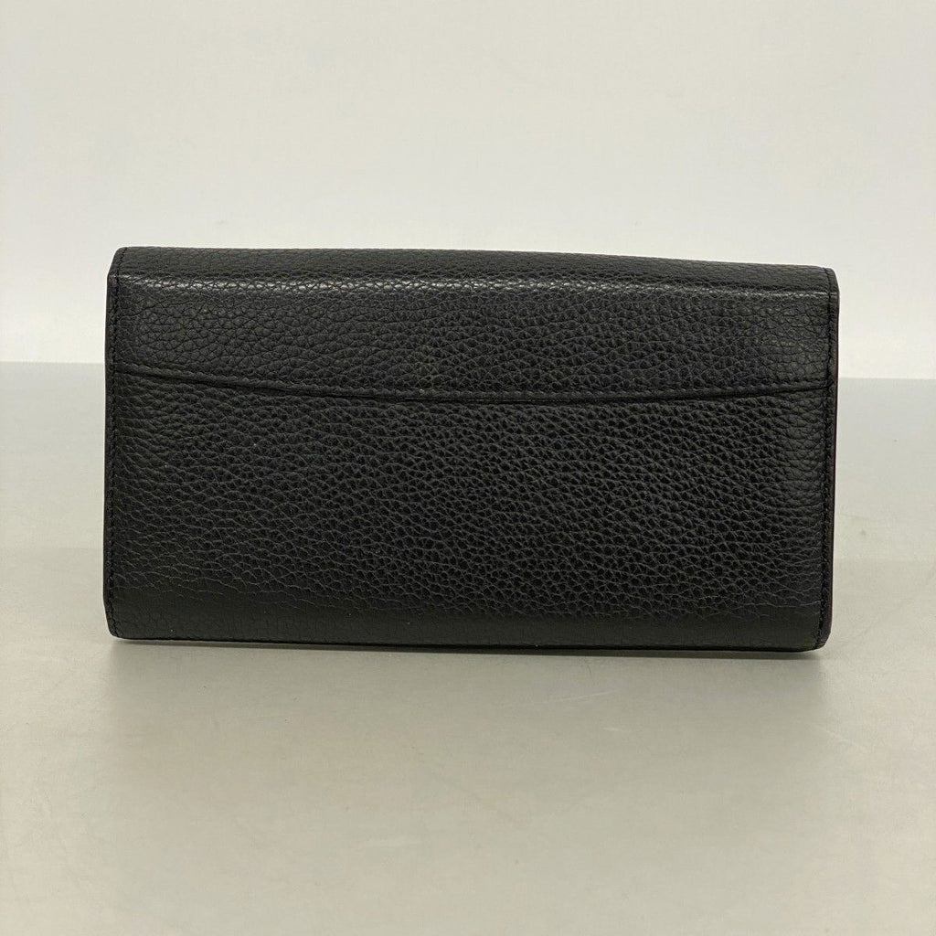 Louis Vuitton Wallet Taurillon Portefeuille Capucines Noir — view 8