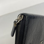 Chanel Wallet Camellia Lambskin Black Silver — view 6