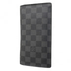 Louis Vuitton Wallet Damier Graphite Portefeuille Brazza Black