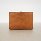 Chanel Wallet Bicolor Lambskin Brown Gold — view 7