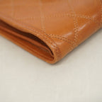 Chanel Wallet Bicolor Lambskin Brown Gold — view 6