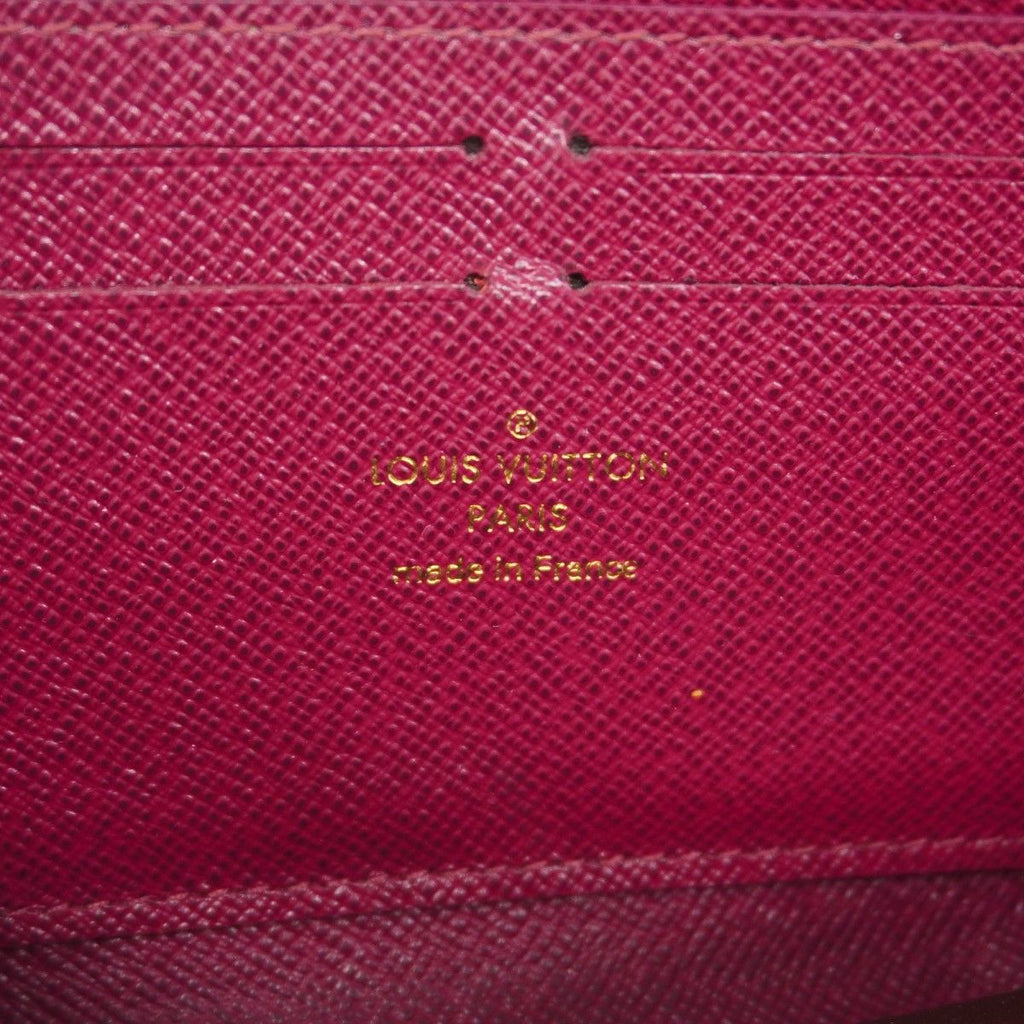 Louis Vuitton Wallet Monogram Portefeuille Clemence Fuchsia — view 4