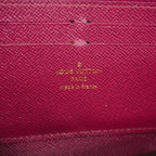Louis Vuitton Wallet Monogram Portefeuille Clemence Fuchsia — view 4