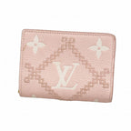 Louis Vuitton Wallet Monogram Empreinte Broderie Portefeuille Clair Pink