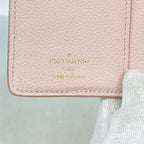 Louis Vuitton Wallet Monogram Empreinte Broderie Portefeuille Clair Pink — view 4