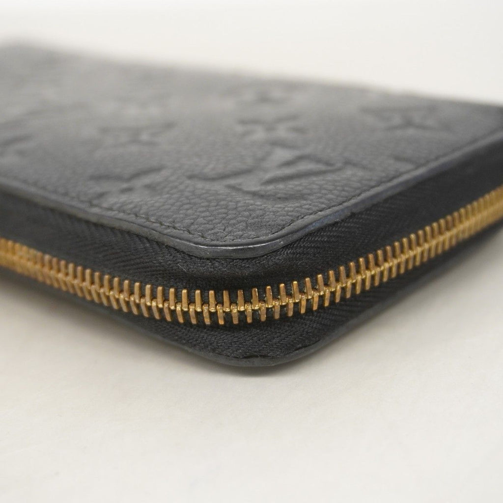 Louis Vuitton Wallet Monogram Empreinte Zippy Noir — view 6