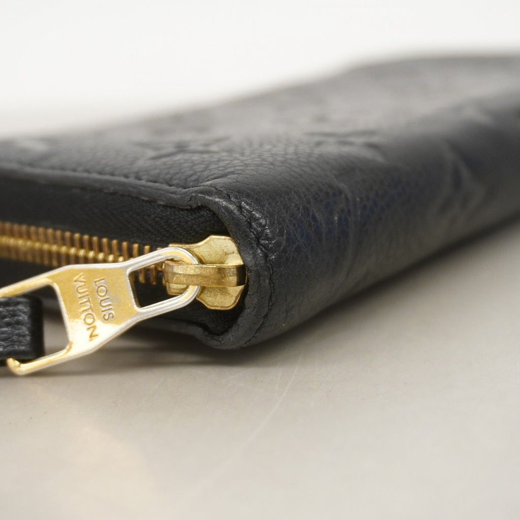 Louis Vuitton Wallet Monogram Empreinte Zippy Noir — view 5