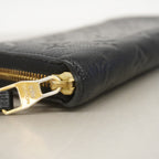 Louis Vuitton Wallet Monogram Empreinte Zippy Noir — view 5