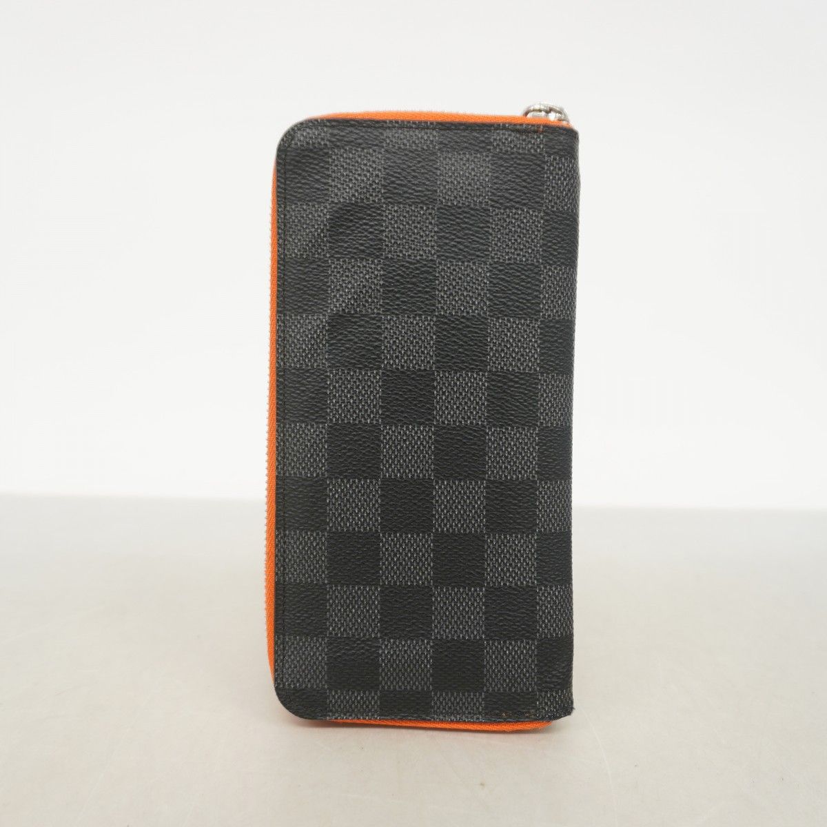 Louis Vuitton Wallet Damier Graphite Comet Portefeuille Vasco Black Orange — view 7