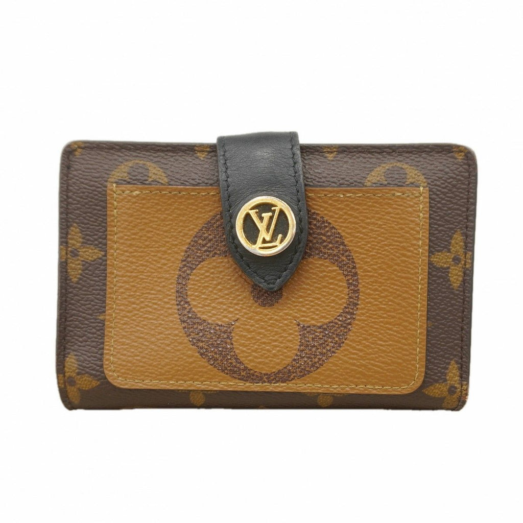 Louis Vuitton Wallet Monogram Giant Reverse Portefeuille Juliette Brown