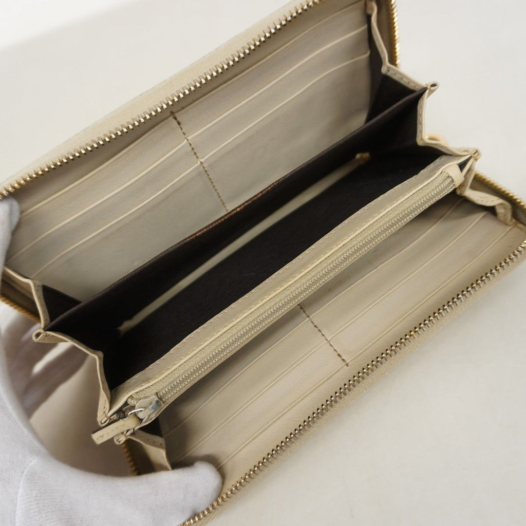 Gucci Wallet Guccissima Leather Beige Gold — view 3