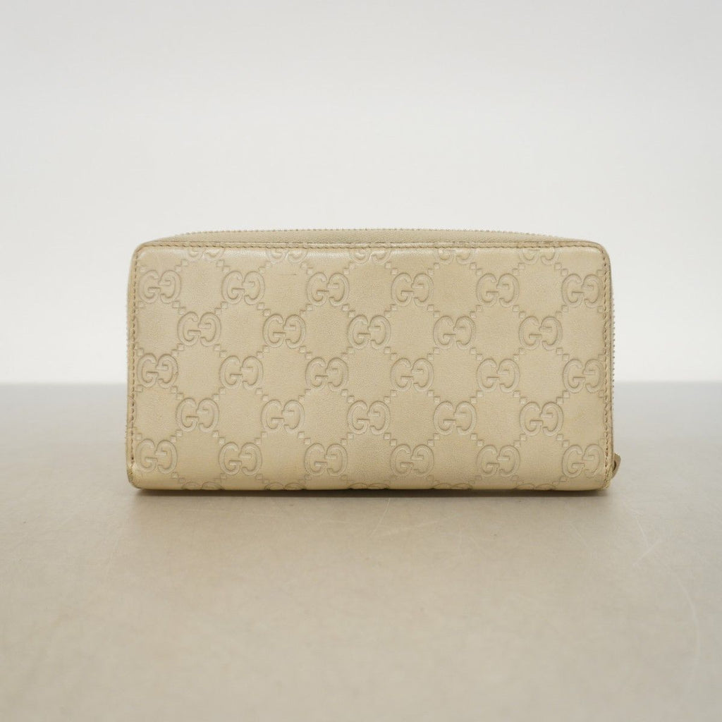Gucci Wallet Guccissima Leather Beige Gold — view 7