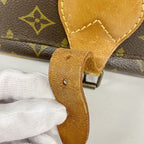 Louis Vuitton Shoulder Bag Monogram Cartouchiere GM Brown — view 8