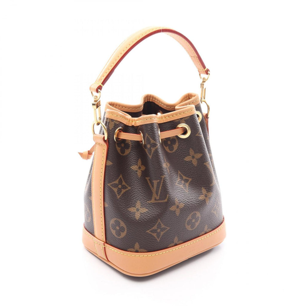 Louis Vuitton Handbag Nano Noe Monogram 2-Way Canvas Leather — view 2