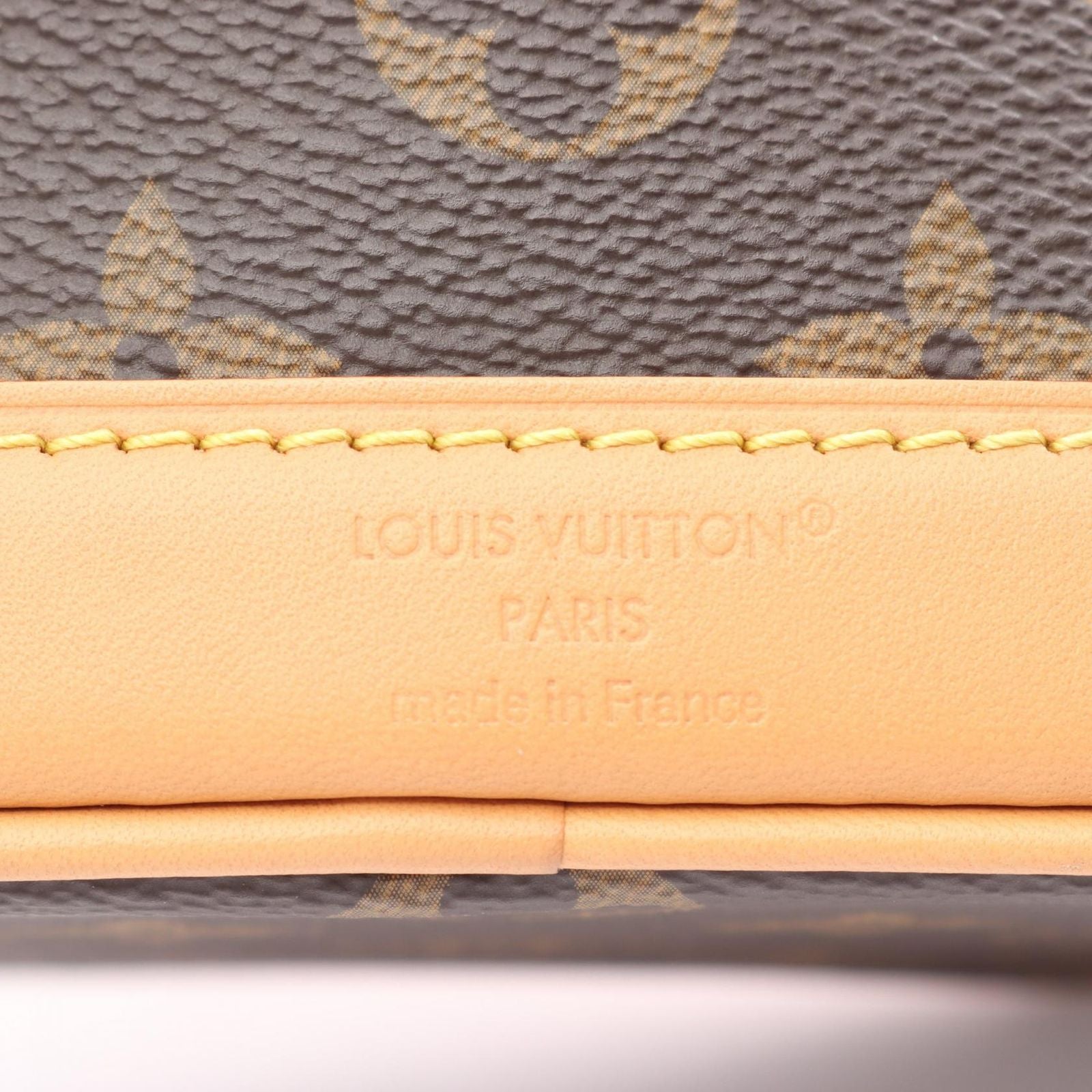 Louis Vuitton Handbag Nano Noe Monogram 2-Way Canvas Leather — view 4
