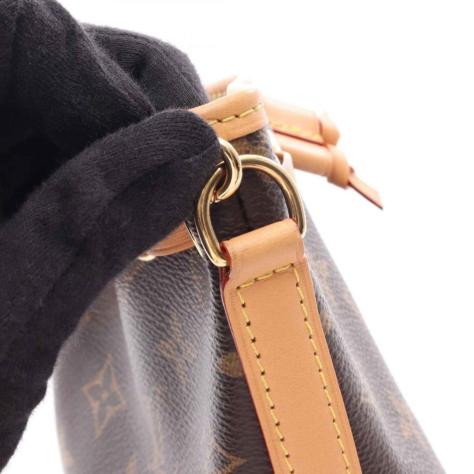 Louis Vuitton Handbag Nano Noe Monogram 2-Way Canvas Leather — view 8