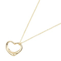 Tiffany & Co Necklace Open Heart 40.5 cm 18k