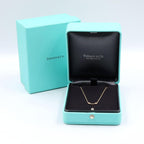 Tiffany & Co Necklace T Smile Mini Diamond 40 45.5 cm 18k — view 7