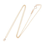 Tiffany & Co Necklace by the Yard 40.5 cm 18k Pink Gold Diamond — view 2